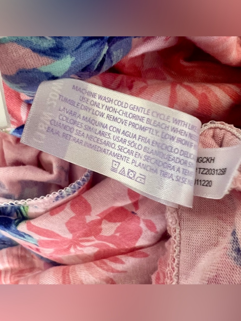 Pink Floral Secret Treasures Pajama Set - Picture 9 of 9
